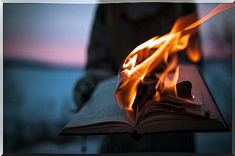 Book burning