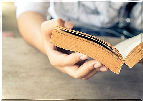 Woman reading a historical novel