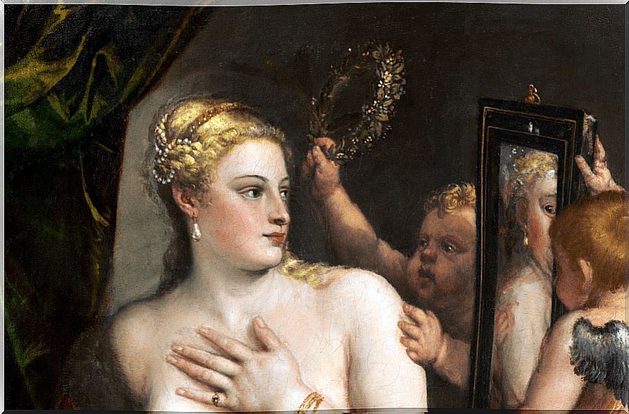 Venus from the mirror of Titian